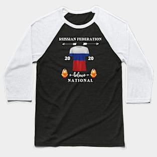 RUSSIA 2020 Baseball T-Shirt